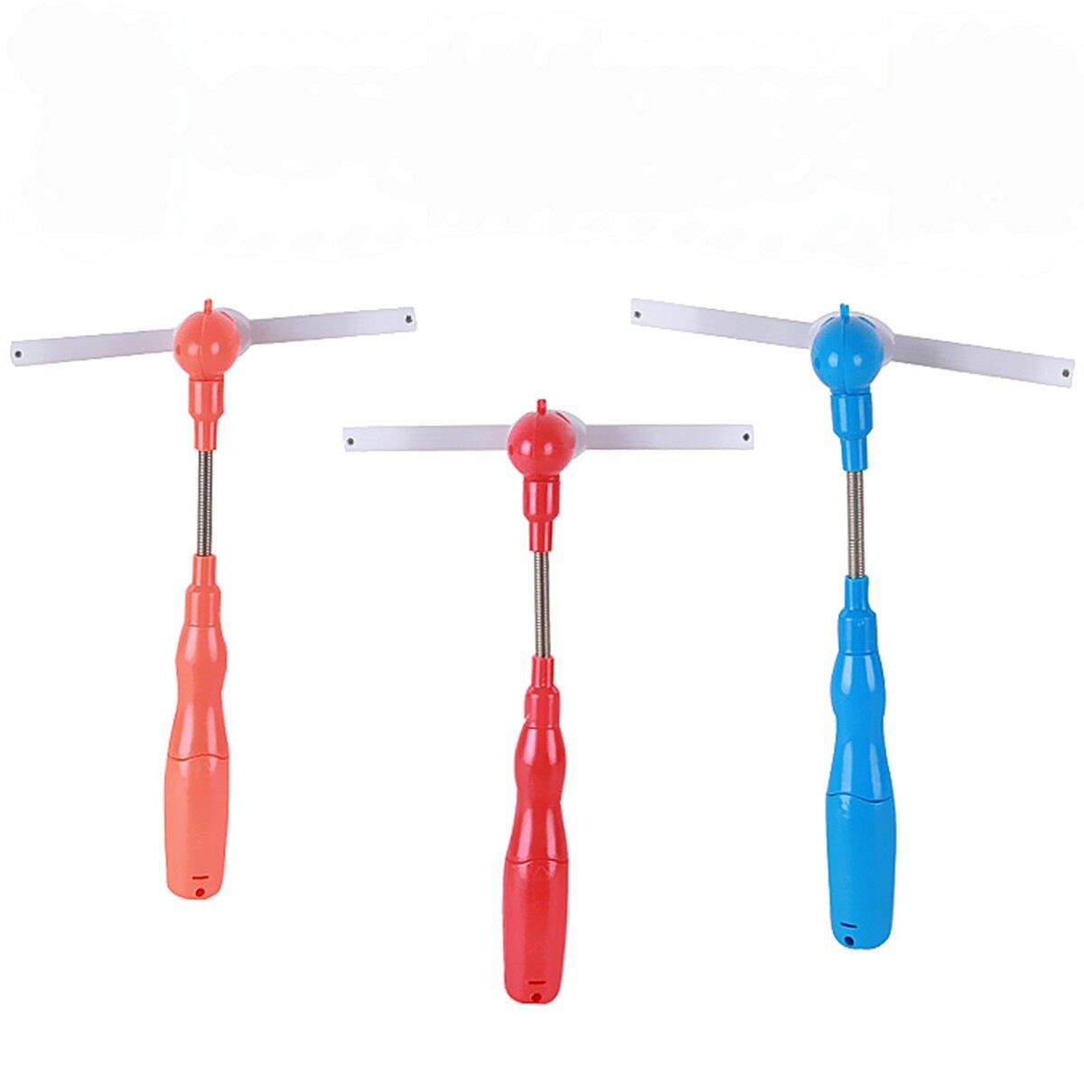 Flashing Light Up LED Spinning Windmill Glows Toy For Present Gift Party