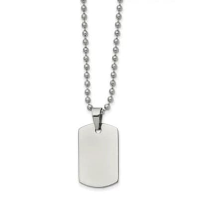 Men's Necklace -Silver