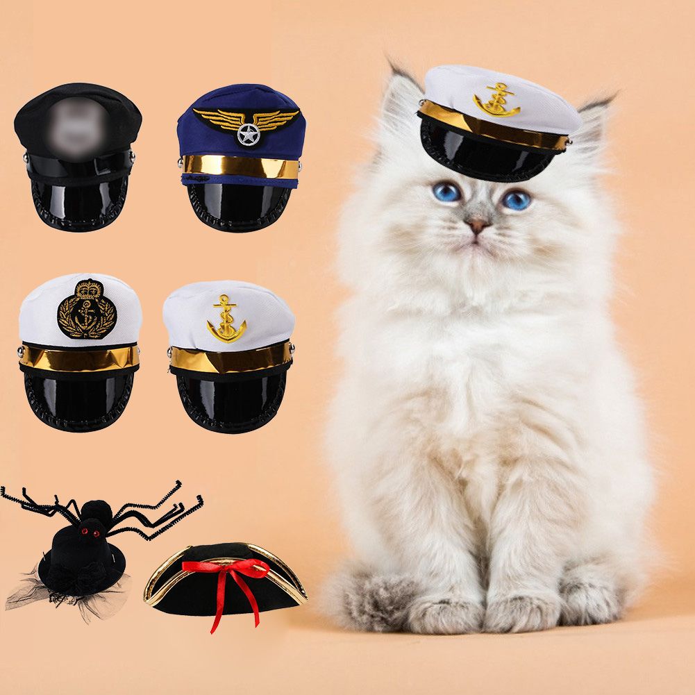 Pet Halloween Costumes Cat Hat Dog Hat Pet Cosplay Clothes