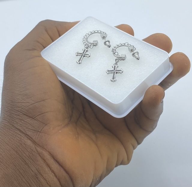 Punk Classic Luxe Men's Hoop Earrings