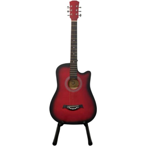 Cutaway 42 Acoustic Electric Guitar - Red Color