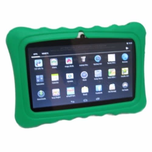 Educational And Learning Tablet For Kids - Pre Installed Apps, Rhymes, Cartoon And Games - Green