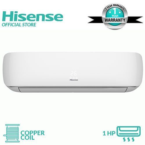 1HP (Copper Coil) Split Air Conditioner