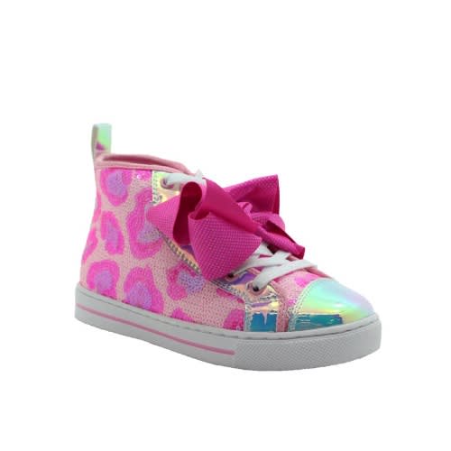 Girls Sequins High Top Shoes