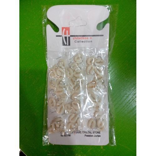 1 Pack Hair Cowries For Braids And Crochet- 48 Pcs