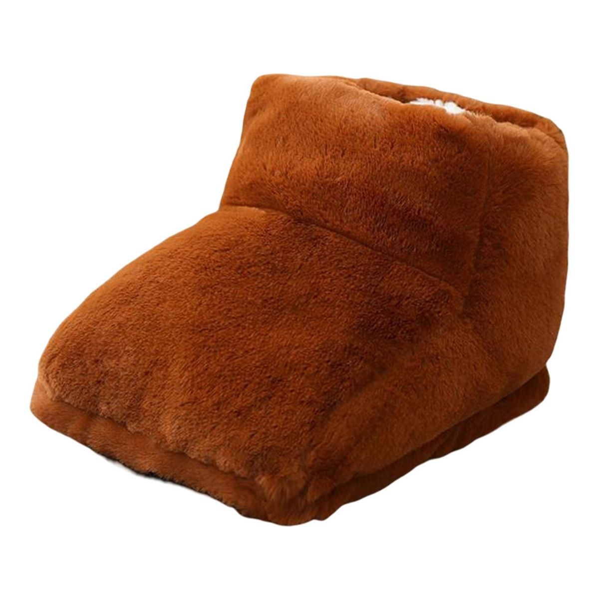 Foot Warmer Washable Safe Heating Pad Brown