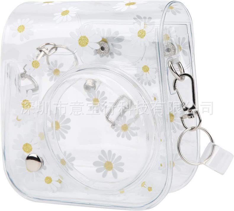 Polaroid Mini11/8/9/40 Small Daisy Transparent Shell Case