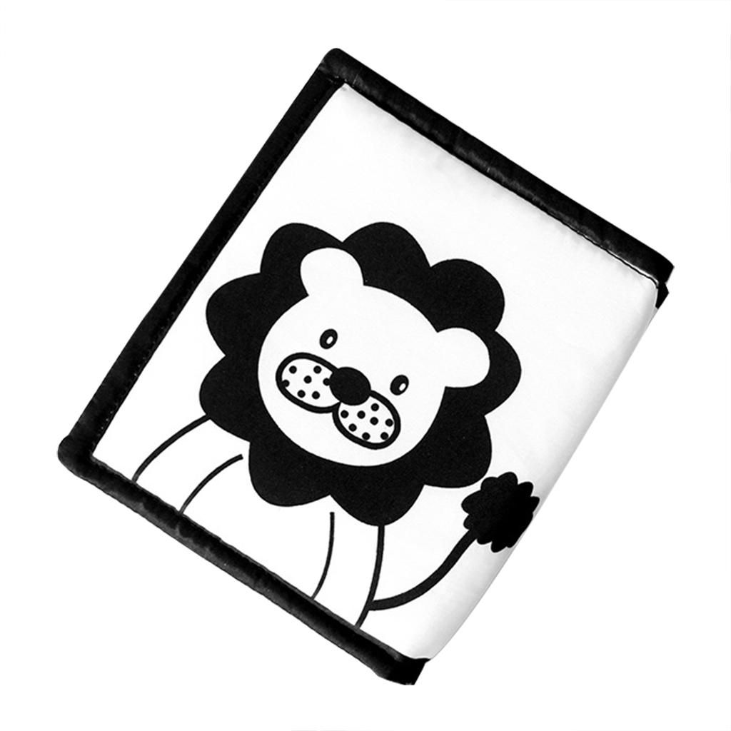 Infants Newborn Baby Cloth Black And White  Lion