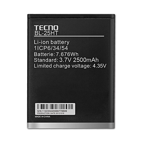 Replacement Battery For Tecno Camon C7 (bl-25ht)