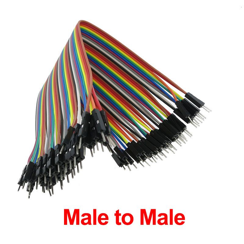 10CM 20CM 30CM 40PIN Rainbow Cable Dupont Line Male Female