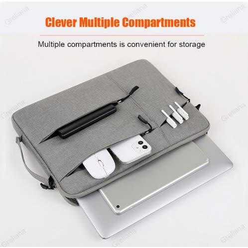 Laptop Bag - Waterproof Notebook Case Sleeve For Macbook Air Pro 13  16  15