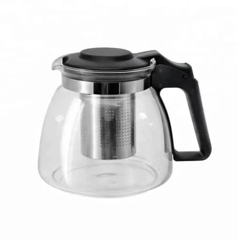 Glass Teapot With Stainless Steel Infused - 900ml