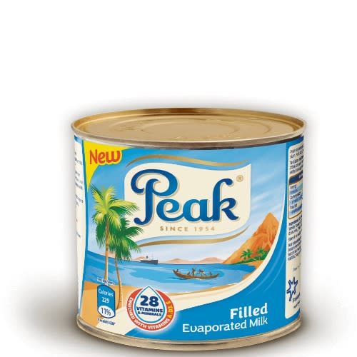 Peak Filled Evaporated Milk-160g X 96
