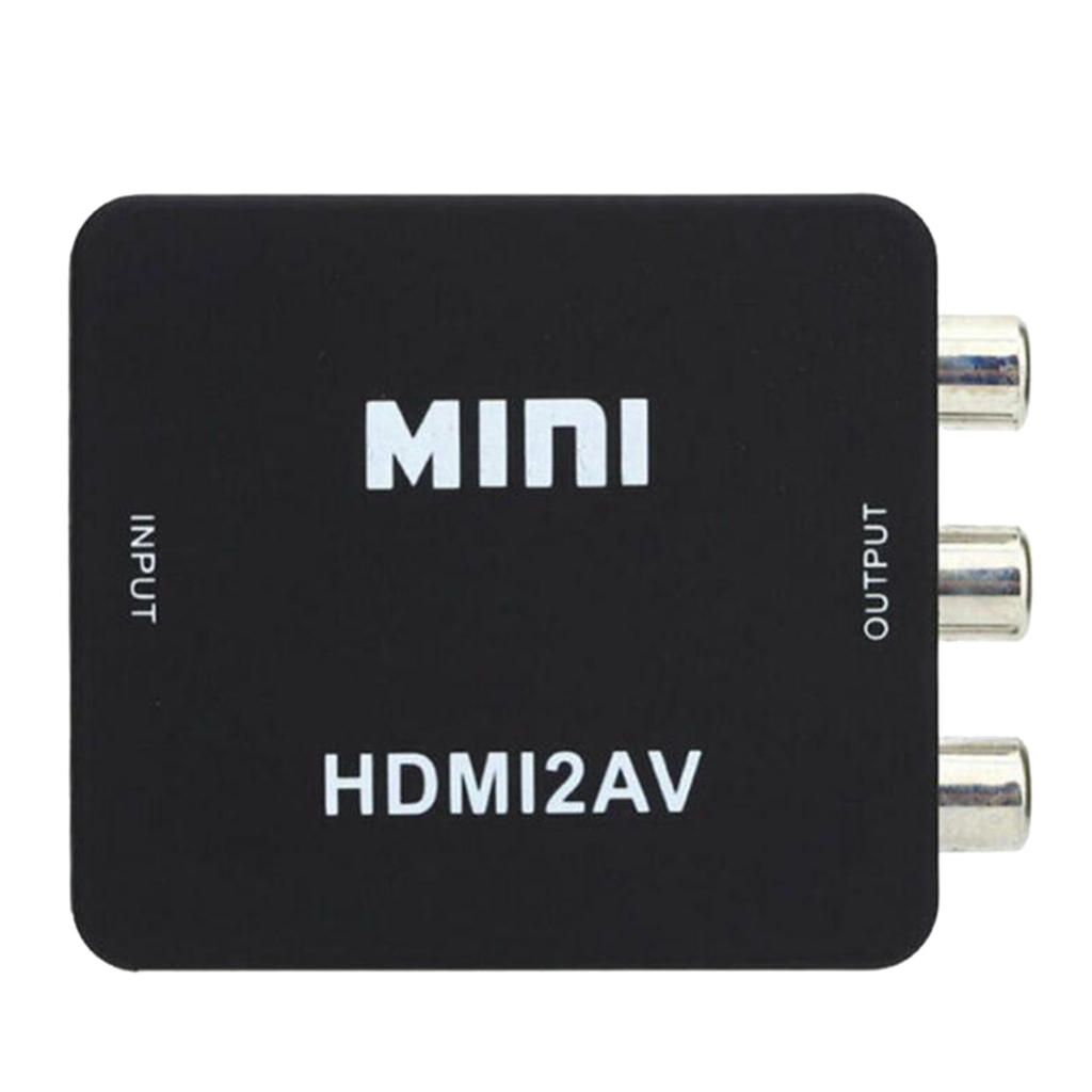 1080P HDMI2AV To RCA Audio Video CVBS AV Adapter Converter For  .