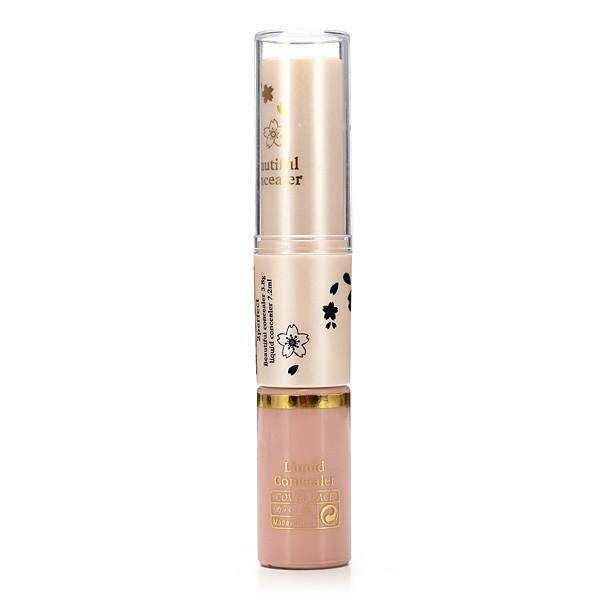 New Hide Conceal Dark Circle Foundation Makeup Lipgloss Concealer Pink And Tender