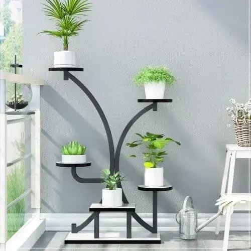 Nordic Style Indoor - Outdoor Iron Plant Rack