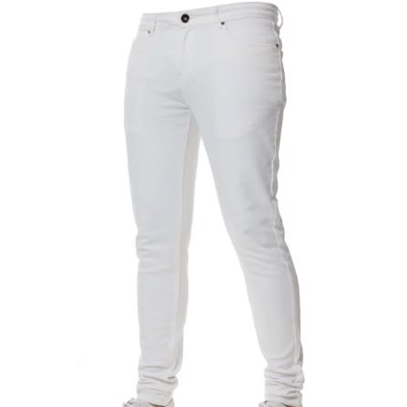 Men's Skinny Jeans - White