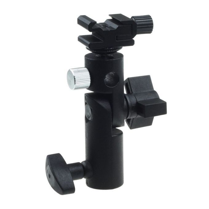 Hot Shoe Mount E Type Flash Light Stand Bracket Umbrella-