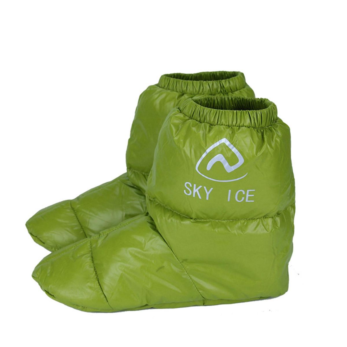 1 Pair Foot Covers Winter Warm Down Footwear Green