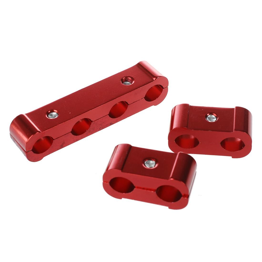 3pcs Engine Spark Plug Wires Separator Divider Clamp Kit