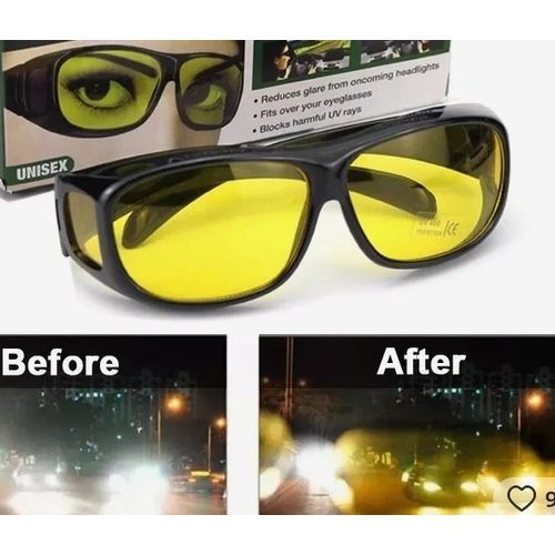 Night Vision UV Protection Sunglasses Anti-Glare Goggles
