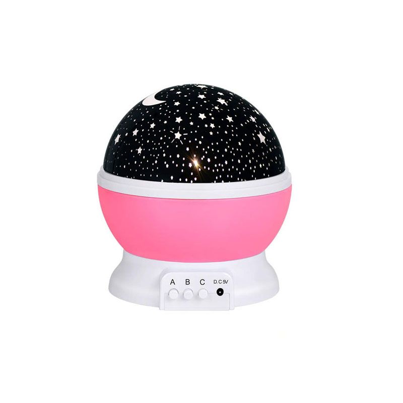 Star LED  Starry Sky Lamp Rotating Cute Room Decor Kawaii USB Battery Powered Night Light For Kids Baby Girl Bedroom