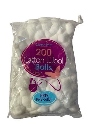 Cotton Wool Balls 200 Per Pack