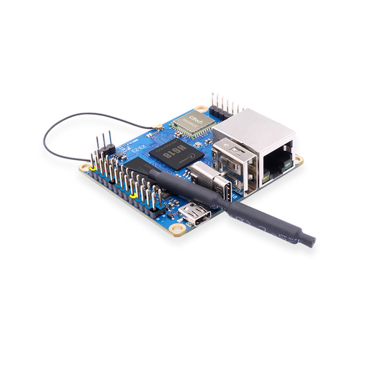 For Orange Pi Zero 3 Development Board 1.5GB RAM H618 WiFi5+BT 5.0 Gigabit LAN for Android 12 Debian12 Ubuntu22.04