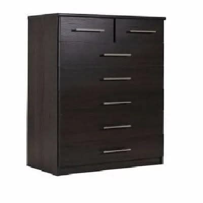 7 Chest Drawer Storages Coffee Brown - 43 X 28 "