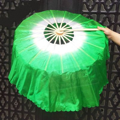 Performance Hand Degree Props Square Fan Boda 360 Fan Dance Lotus Dance Abanico Para Round Leaf Foldable Abanicos Shape