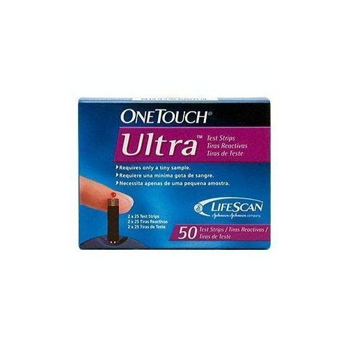 Ultra Blood Glucose Test Strip- 50 Pcs
