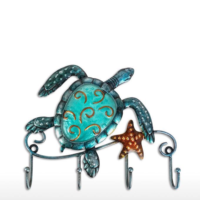 Turtle Wall Hook Iron Animal Wall Hook Rustic Decorative-