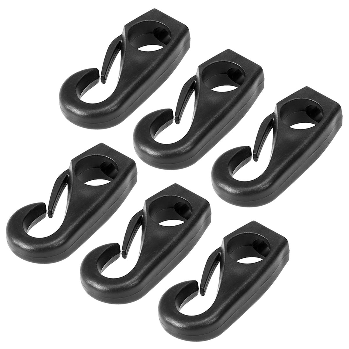 6Pcs Kayak Bungee Cord Hooks Clips Lashing Hooks For Kayak