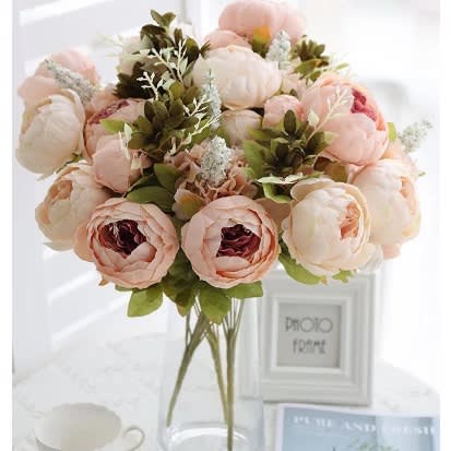 Artificial European Vintage Peony