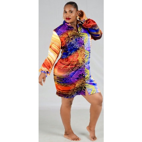 Soleil Satin Dress Shirt