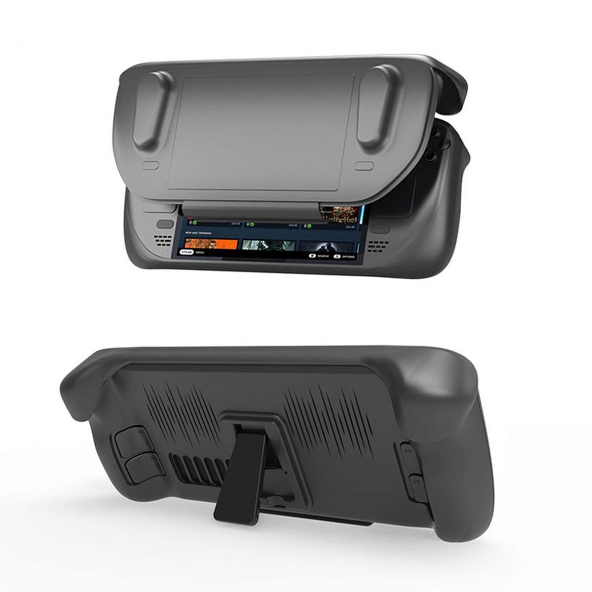 Full Wrap Slim Case Removable Face Cover Drop And Dust Proof Case For Steam Deck