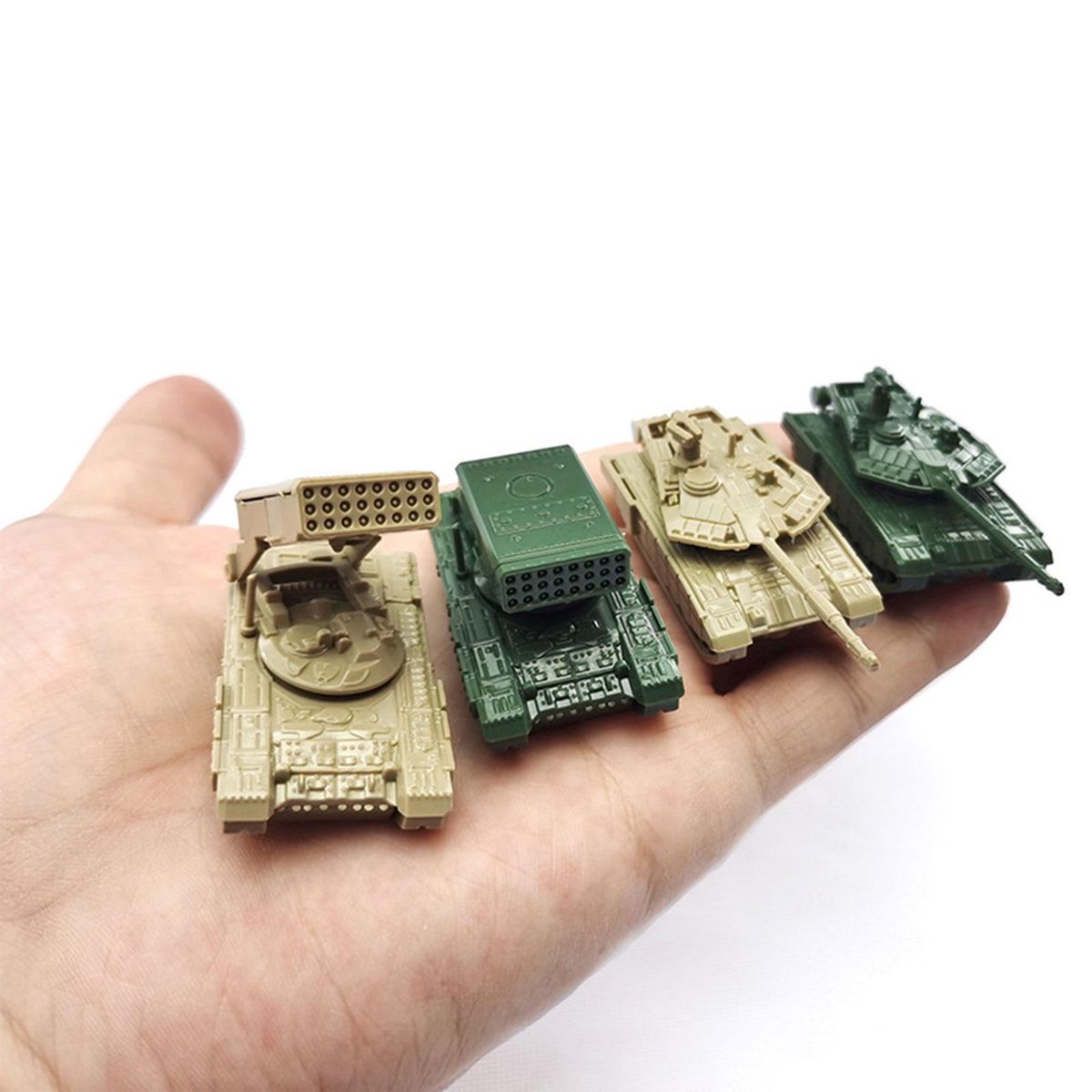 4 Pieces 1/144 Tank Rocket Launchers Model Party Favors