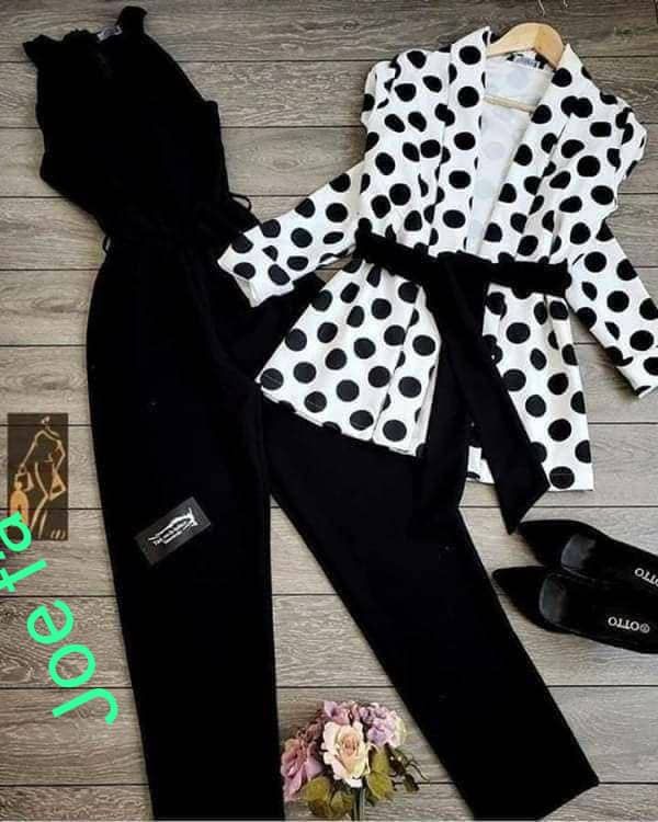 Beautiful Ladies Jumpsuit And Jacket