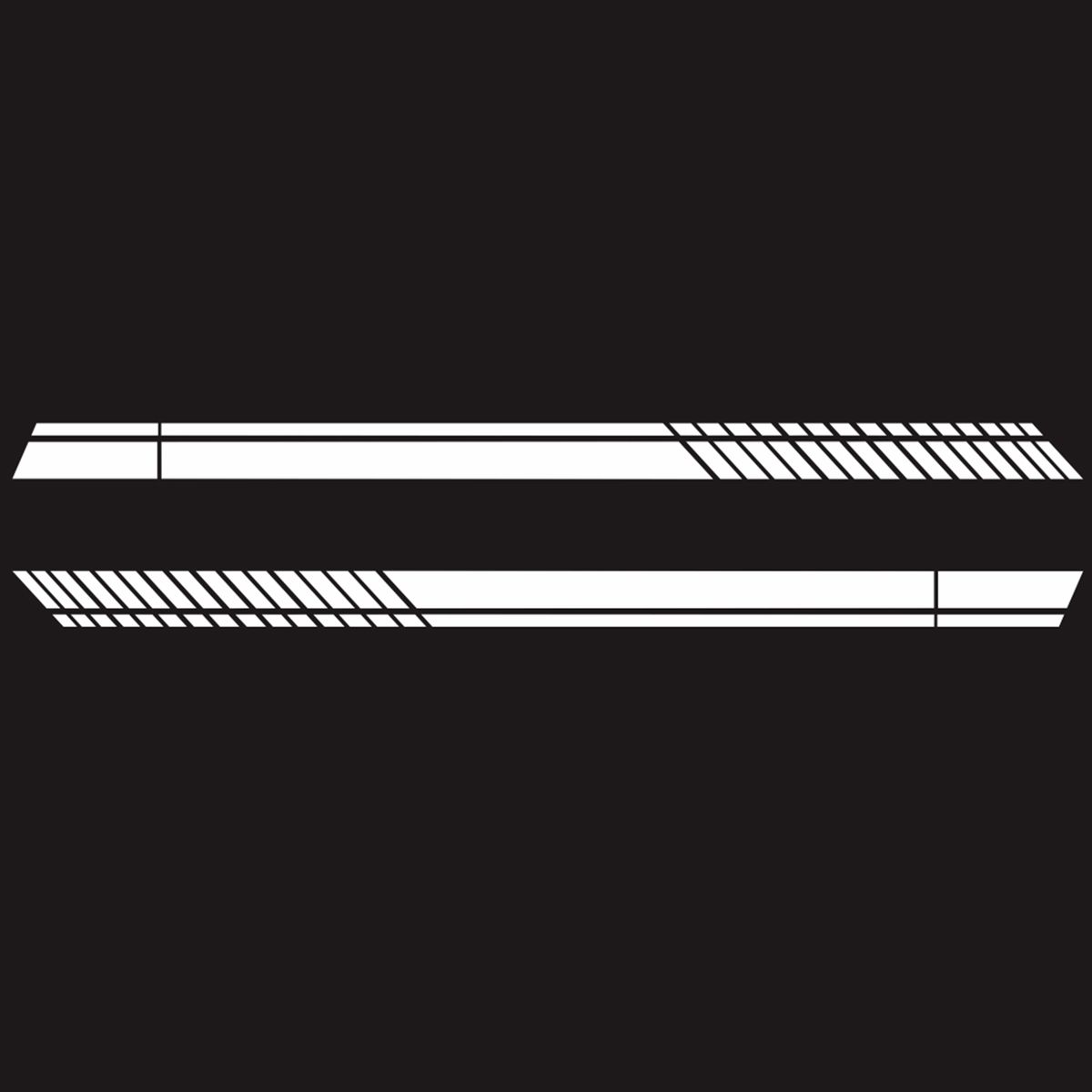 Universal Car Auto Racing Body Side Stripes Vinyl Modified