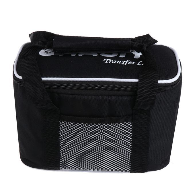 Insulated Lunch Ice Bag Tote Box Camping Picnic Cooler Container Black