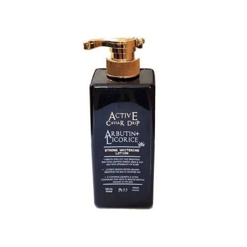Active Caviar Drip Arbutin + Licorice Strong Whitening Lotion -444ml