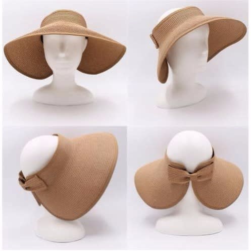 Straw Hat Visors Cap - 1 Pc