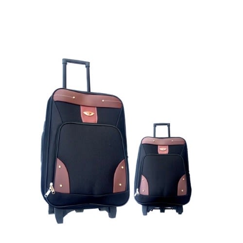 Set Of Multipurpose Travelling Boxes - 2pcs - Black