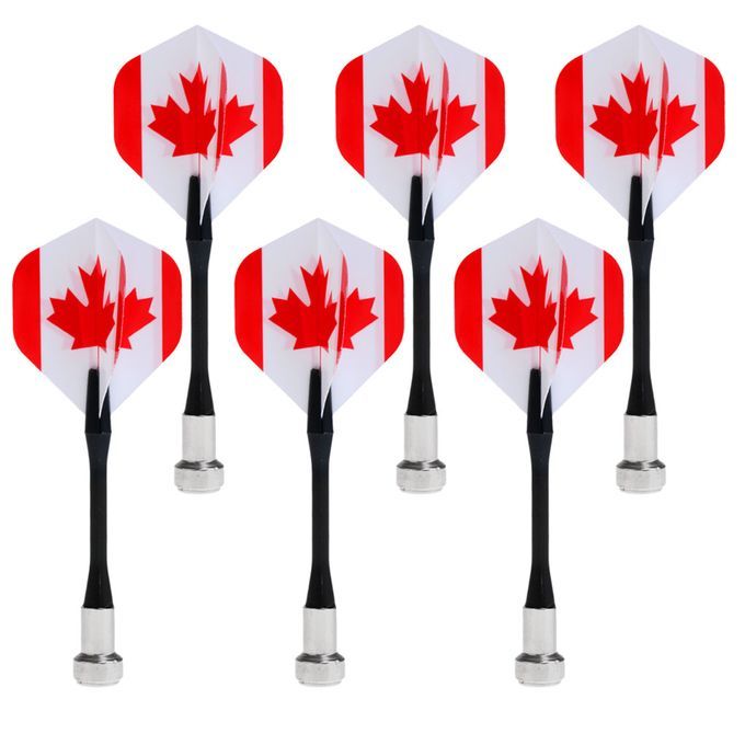 6 Pieces Magnetic Darts For Magnet   Dart Board Canada National CA