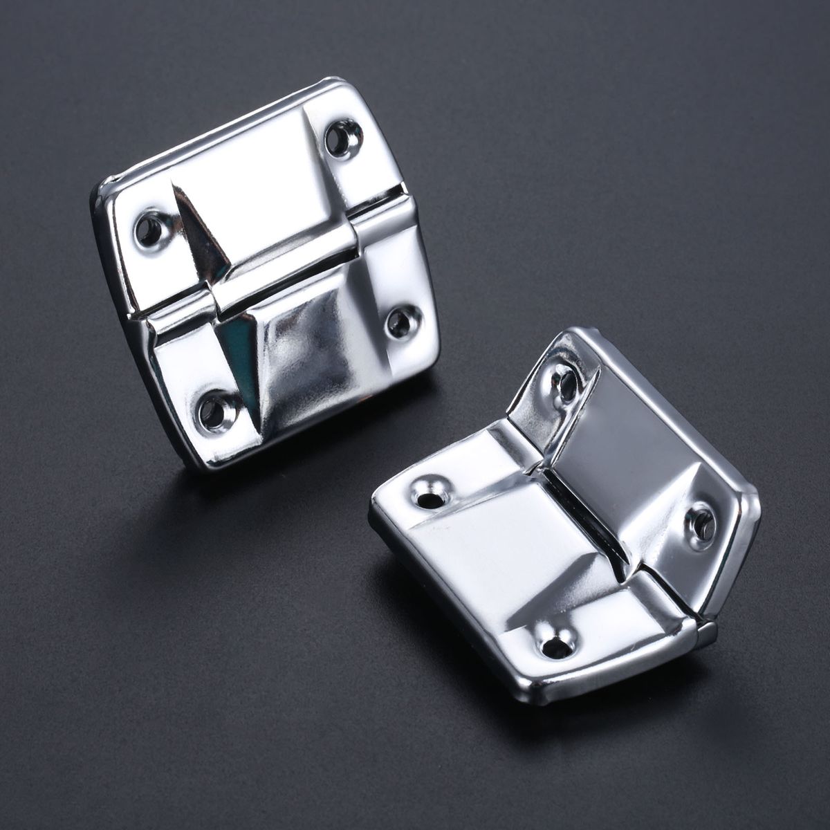 2Pcs Box Luage Support Positioning Hinge Toolbox Suitcase Box Metal Support Hinge For Door Window Furniture Hardware 51*47mm