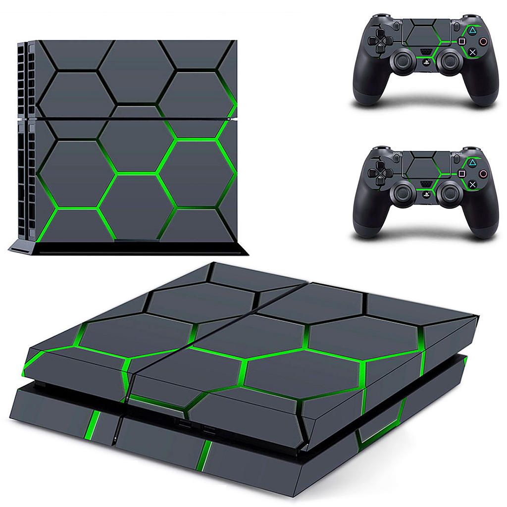 Decal Skin Sticker For PS4  4 Console Controller Geometric