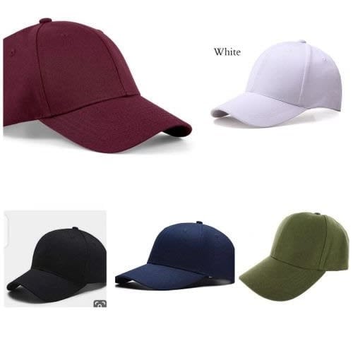 Unisex Face Cap - 5 Pieces