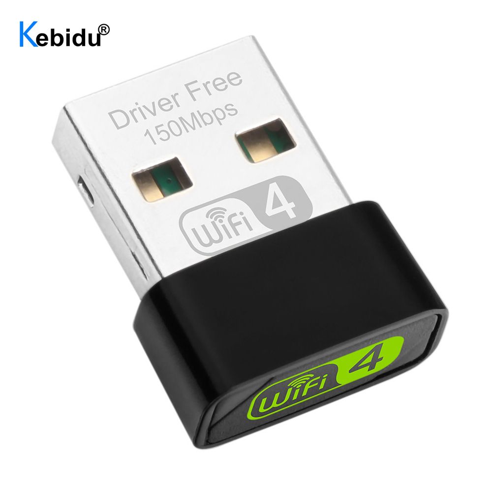 Kebidu 2.4GHz USB WiFi Adapter For PC 150Mbps Wireless