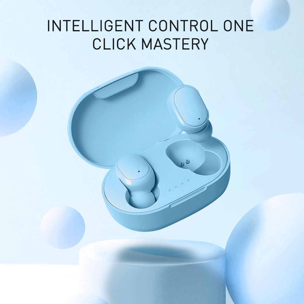 Wireless Earpods Bluetooth 5.0 Earphones Cute-Blue For Boys