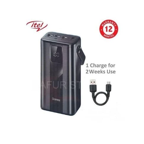 Max Power 450pf Fast Charge Power Bank With Lamp - for Traveler - 45000mAh